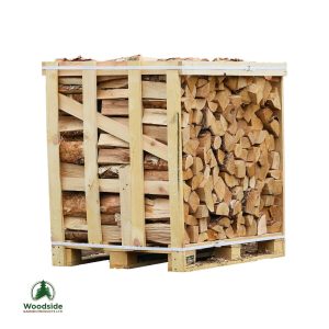 Premium Oak Firewood – 1 m³ Crate (Retail)