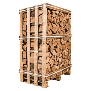Firewood Storage Crate – Wooden Rack 1 m³ Capacity