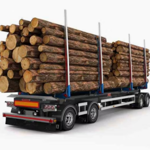 Wholesale Mixed Hardwood Semi-Trailer 22 m³